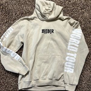 Justin Bieber tour merch